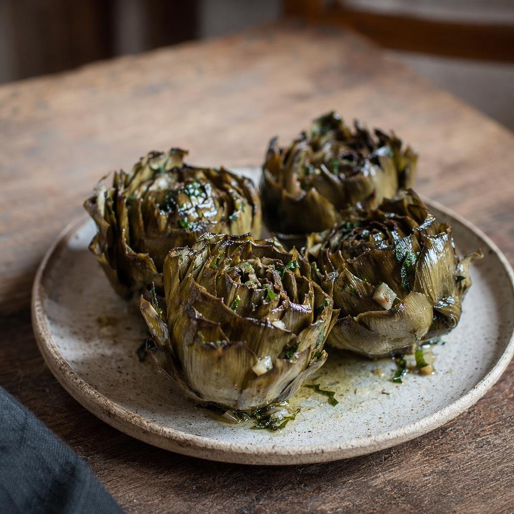 Carciofi alla Romana — piatto tipico di Roma