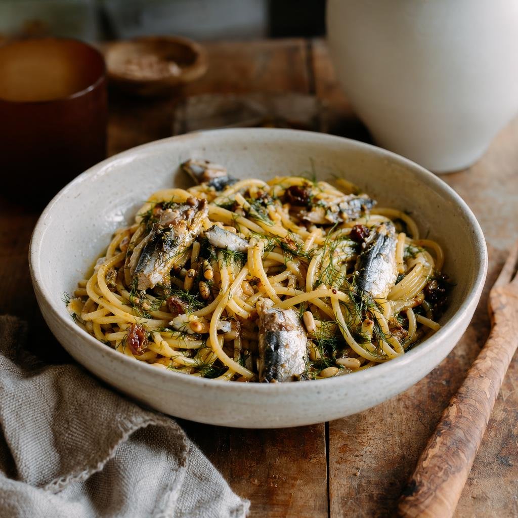 Pasta con le sarde — piatto tipico di Palermo