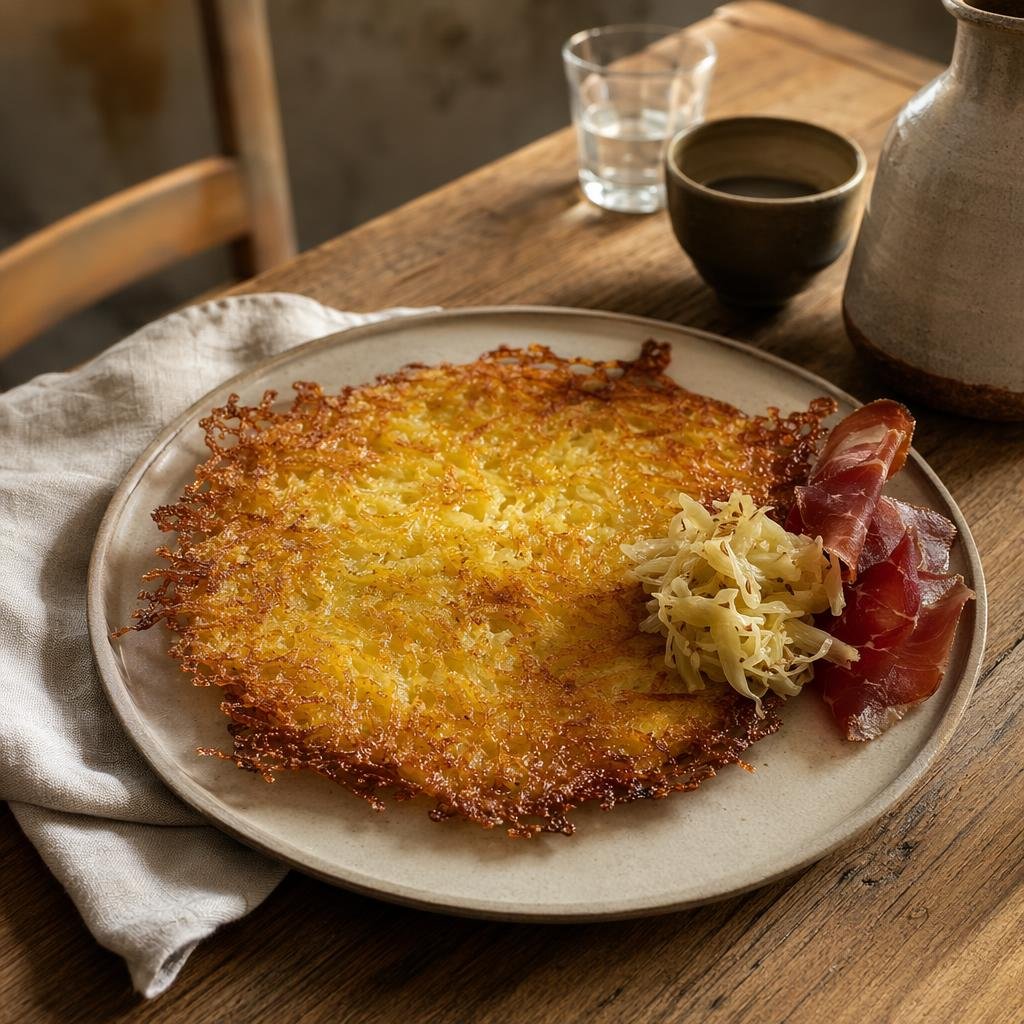 Tortel di patate — piatto tipico di Trento