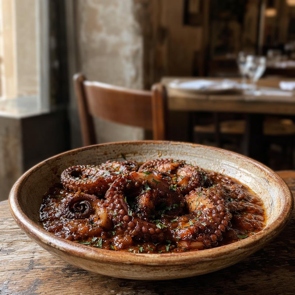 Polpo alla pignata — piatto tipico di Lecce