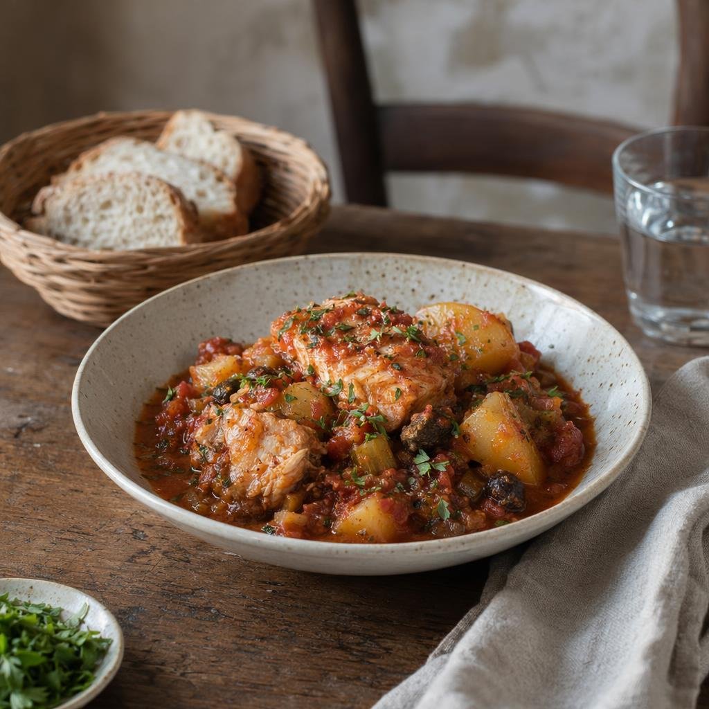 Stocco alla messinese — piatto tipico di Messina