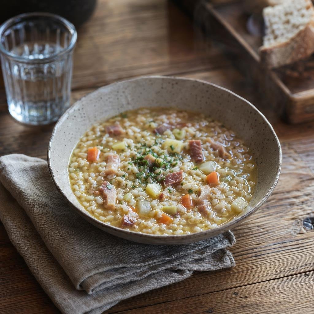 Zuppa d’orzo altoatesina — Piatto tipico di Bolzano