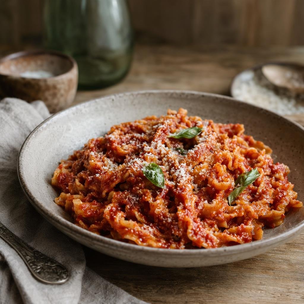 Sagne 'ncannulate — piatto tipico di Lecce