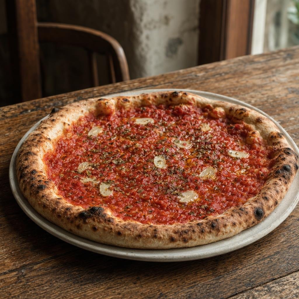 Pizza Marinara — piatto tipico di Napoli
