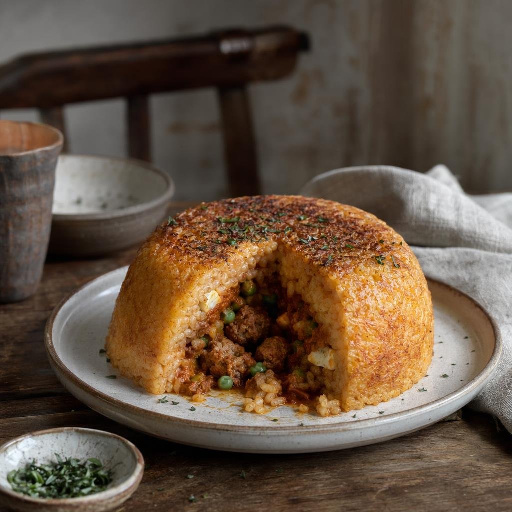 Sartù di Riso — piatto tipico di Napoli