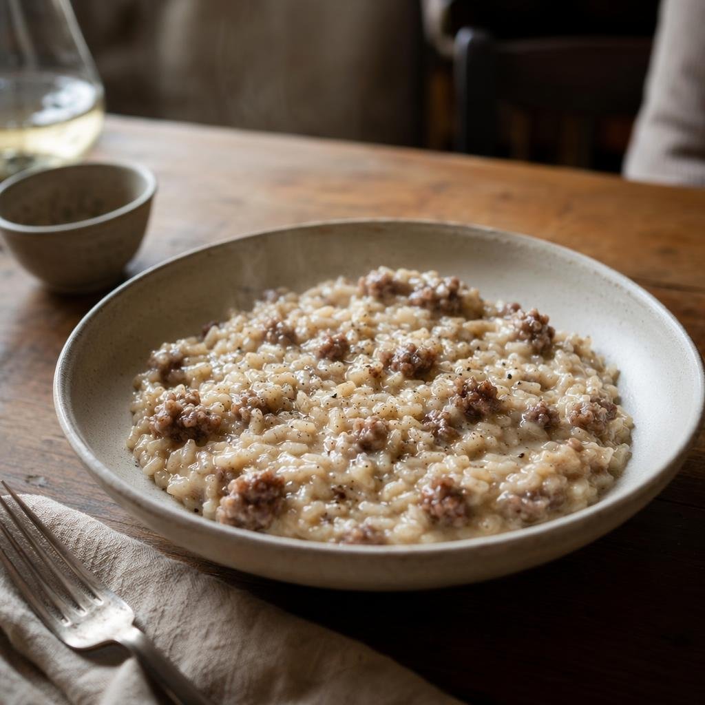 Risotto al Tastasal — Piatto tipico di Verona