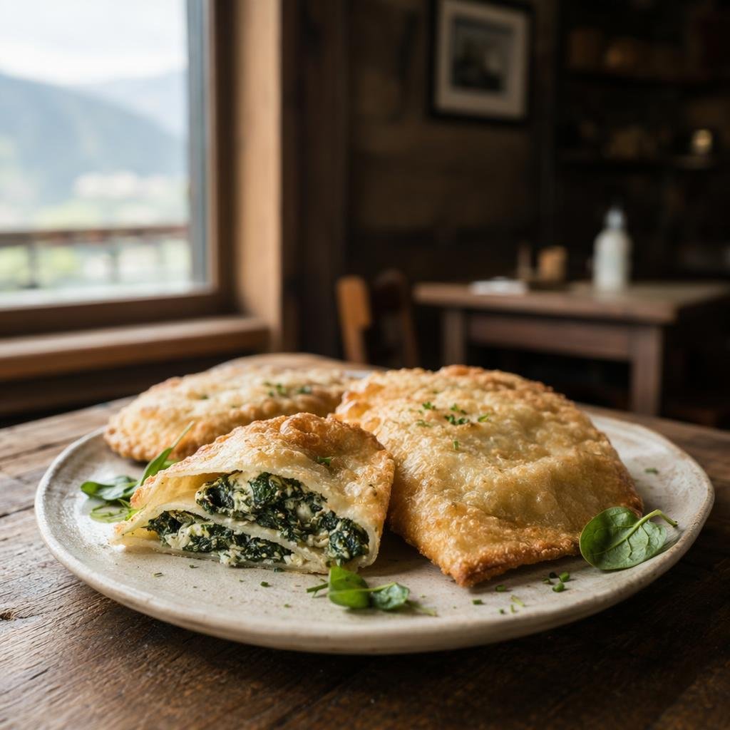 Tirtlen altoatesini — piatto tipico di Bolzano