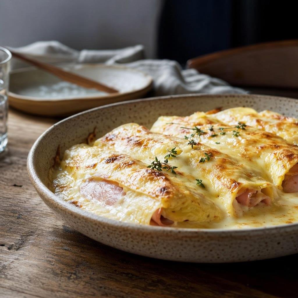 Crespelle alla valdostana — piatto tipico di Aosta