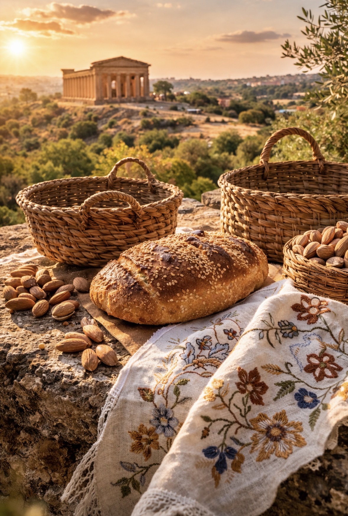 Agrigento tra campi, mani e memoria