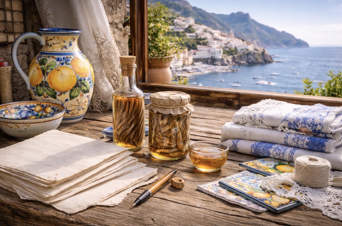 Amalfi e la materia della Costiera