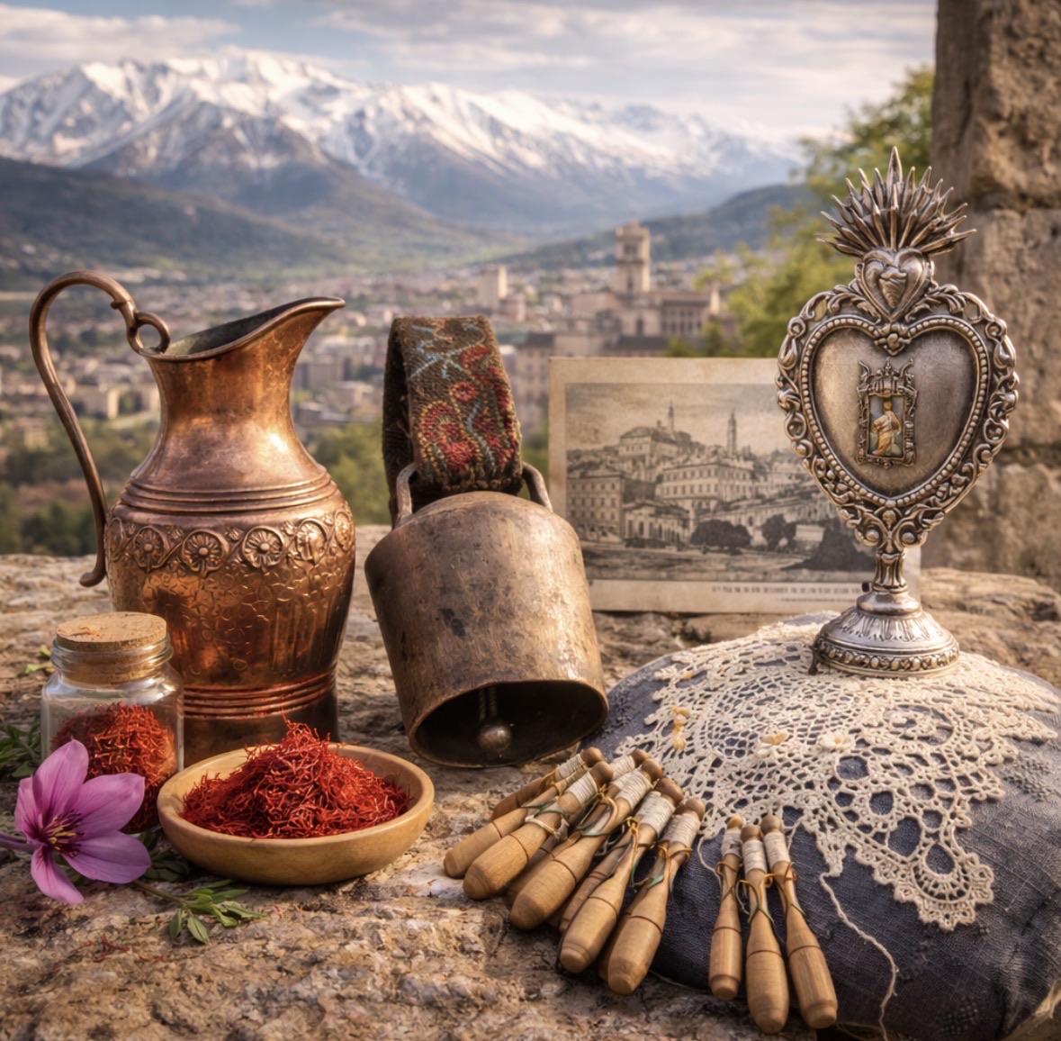 L’Aquila tra fede, pastori e memoria urbana