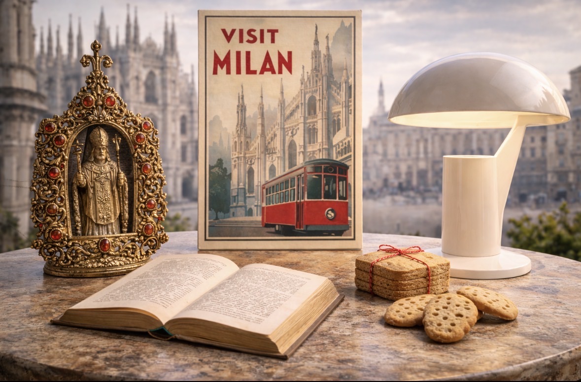 Milano tra carta, oggetti e simboli